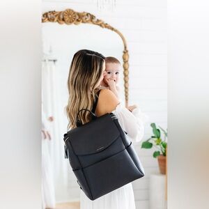 MIA & SOPHIA Olivia Diaper Bag Black Baby Bag  
Brand new never used